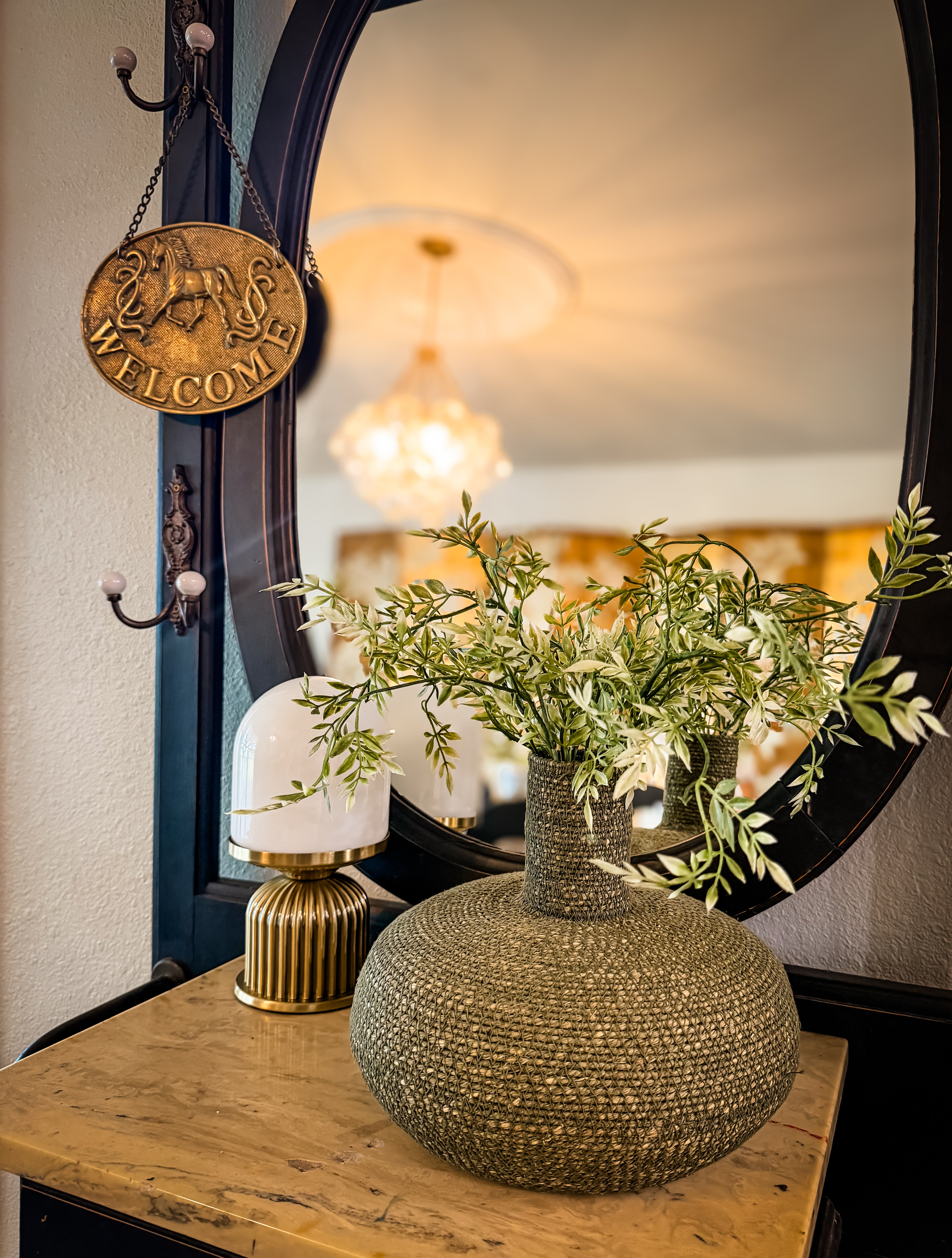 Woven Tabletop Planter